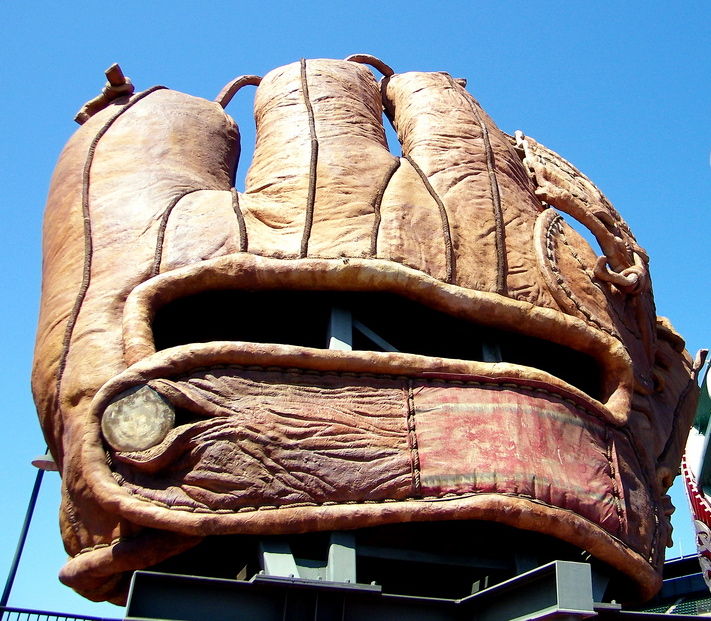 Baseball Mitt, PacBell Park, 2000