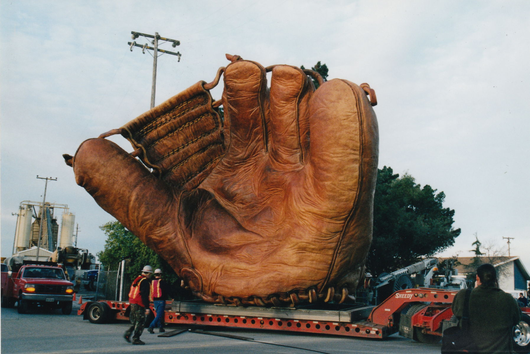 Baseball Mitt, PacBell Park, 2000