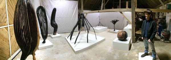 J. Nick Taylor Open Studio Jan 3, 2015