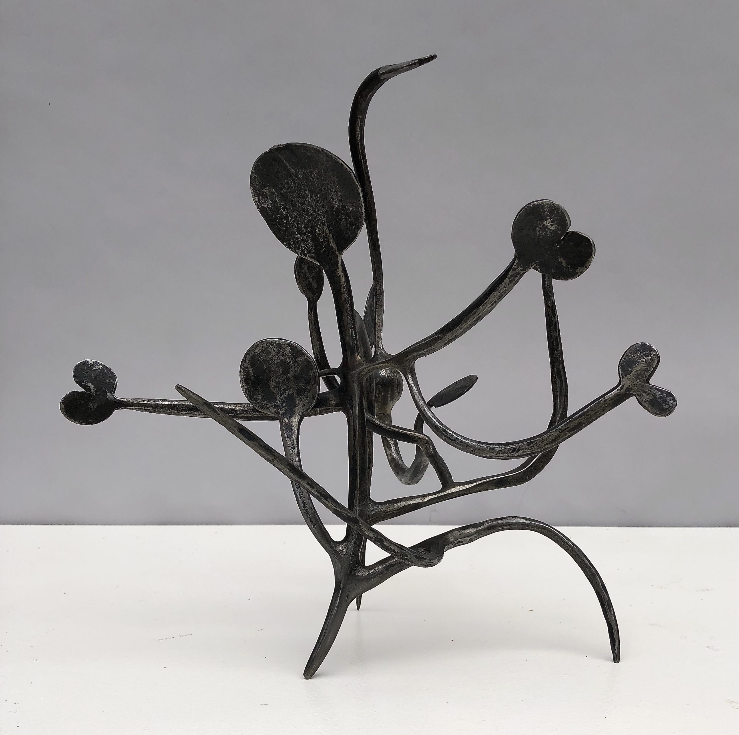 Happy, 2022 -- Wood Sculpture by Nick Taylor