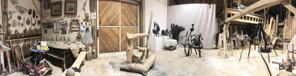 Studio Shot E - Wood, 2021, Panorama