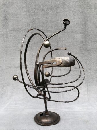 "Seer" by J Nick Taylor, Sculpture, Steel, 2023