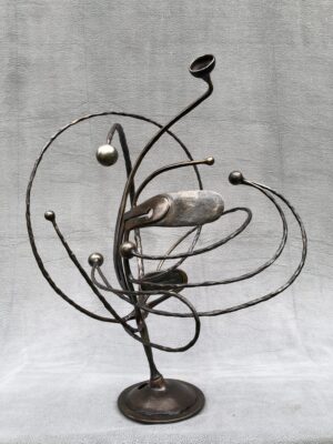 "Seer" by J Nick Taylor, Sculpture, Steel, 2023