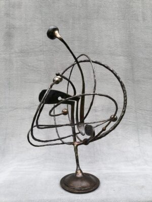 "Seer" by J Nick Taylor, Sculpture, Steel, 2023