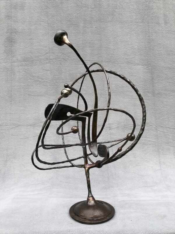 "Seer" by J Nick Taylor, Sculpture, Steel, 2023
