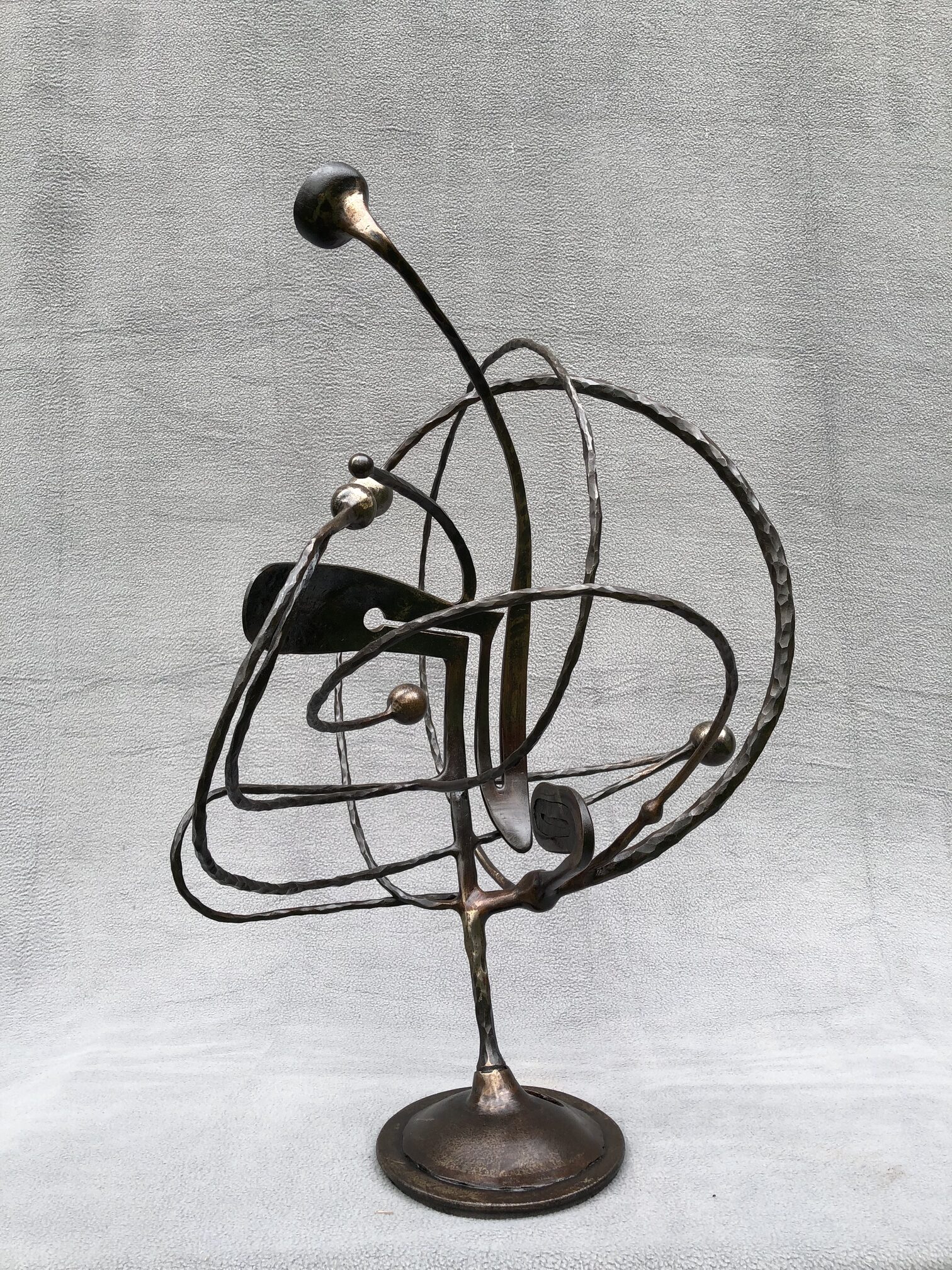 "Seer" by J Nick Taylor, Sculpture, Steel, 2023