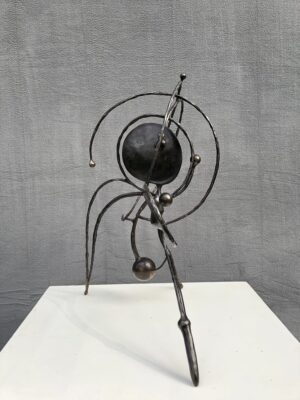 "KooKoo" by J Nick Taylor, Sculpture, Steel, 2023